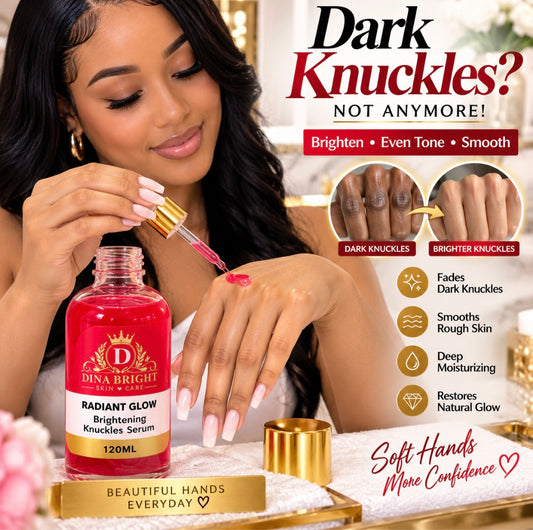 RADIANT GLOW EXTRA STRONG DARK KNUCKLES SERUM – 7 DAYS RESULTS FOR STUBBORN DARK KNUCKLES & UNEVEN-LOOKING AREAS.