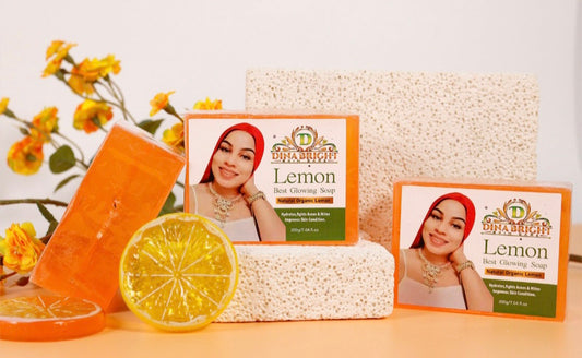 LEMON GLOWING SOAP FACE & BODY.