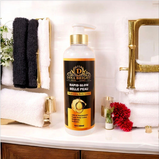 RAPID GLOW WHITENING BODY LOTION.