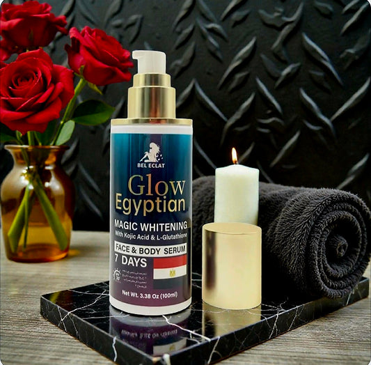 GLOW EGYPTIAN WHITENING FACE SERUM.