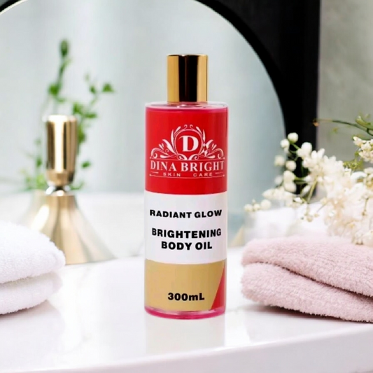 RADIANT GLOW BRIGHTENING BODY OIL.