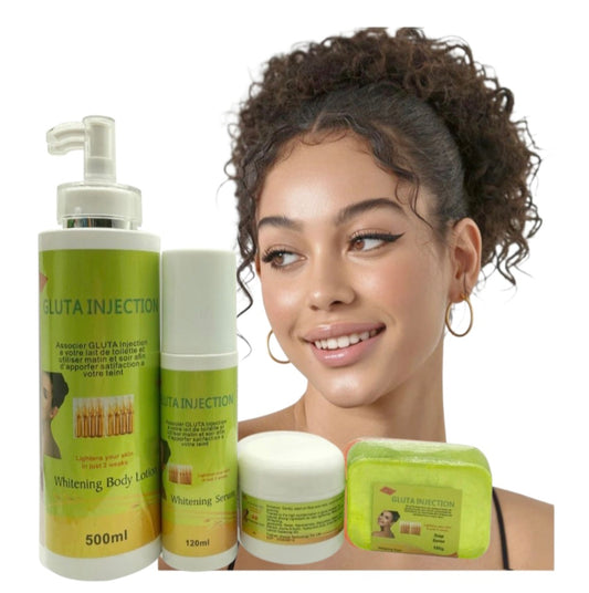 GLUTA INJECTION STRONG WHITENING SETS .