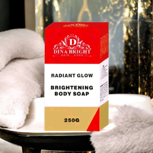 RADIANT GLOW BRIGHTENING BODY SOAP.