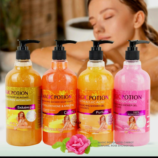 MAGIC POTION BLEACHING SHOWER GEL.