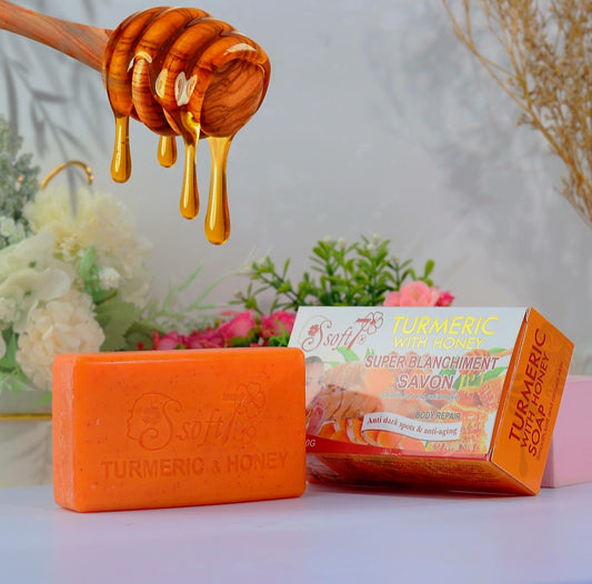 TUMERIC WHITENING SOAP.