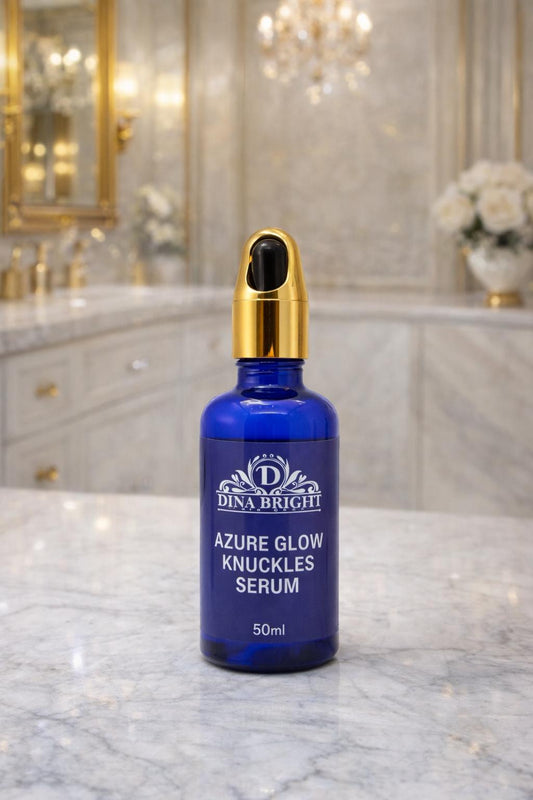 AZURE GLOW KNUCKLES SERUM.